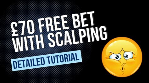 00 on Betfair) and I placed 100 on that bet. . Betfair scalping tutorial